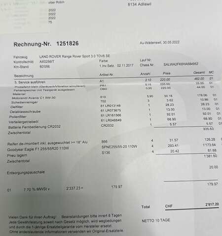 Коричневий Ленд Ровер Range Rover Sport, об'ємом двигуна 2.99 л та пробігом 113 тис. км за 31850 $, фото 39 на Automoto.ua