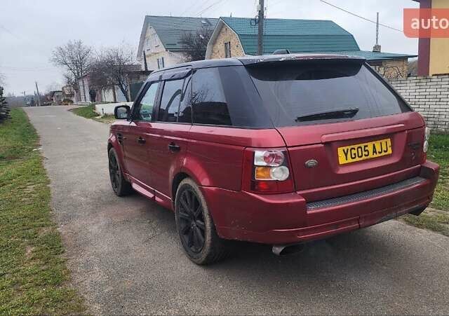 Червоний Ленд Ровер Range Rover Sport, об'ємом двигуна 2.7 л та пробігом 178 тис. км за 4500 $, фото 8 на Automoto.ua