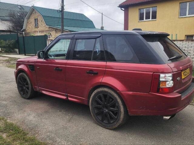 Красный Ленд Ровер Рендж Ровер Спорт, объемом двигателя 2.7 л и пробегом 178 тыс. км за 4500 $, фото 3 на Automoto.ua
