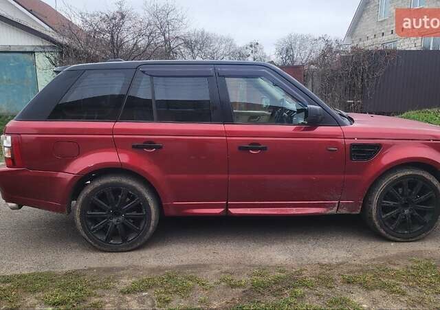 Червоний Ленд Ровер Range Rover Sport, об'ємом двигуна 2.7 л та пробігом 178 тис. км за 4500 $, фото 5 на Automoto.ua
