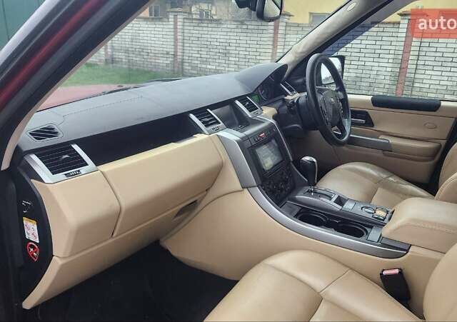 Червоний Ленд Ровер Range Rover Sport, об'ємом двигуна 2.7 л та пробігом 178 тис. км за 4500 $, фото 9 на Automoto.ua