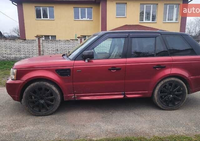Червоний Ленд Ровер Range Rover Sport, об'ємом двигуна 2.7 л та пробігом 178 тис. км за 4500 $, фото 4 на Automoto.ua