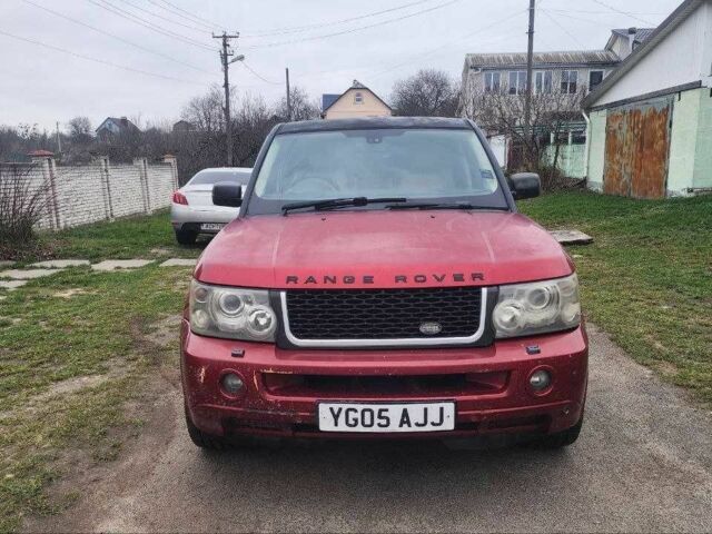 Красный Ленд Ровер Рендж Ровер Спорт, объемом двигателя 2.7 л и пробегом 178 тыс. км за 4500 $, фото 1 на Automoto.ua
