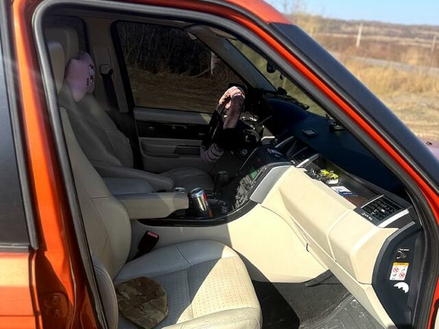 Красный Ленд Ровер Рендж Ровер Спорт, объемом двигателя 4.2 л и пробегом 260 тыс. км за 7000 $, фото 5 на Automoto.ua