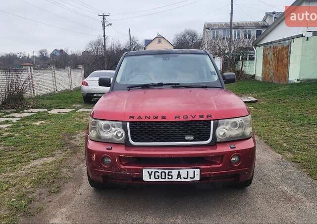 Червоний Ленд Ровер Range Rover Sport, об'ємом двигуна 2.7 л та пробігом 178 тис. км за 4500 $, фото 3 на Automoto.ua