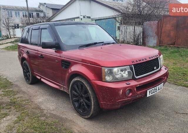 Червоний Ленд Ровер Range Rover Sport, об'ємом двигуна 2.7 л та пробігом 178 тис. км за 4500 $, фото 1 на Automoto.ua