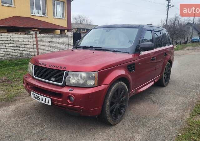 Червоний Ленд Ровер Range Rover Sport, об'ємом двигуна 2.7 л та пробігом 178 тис. км за 4500 $, фото 2 на Automoto.ua