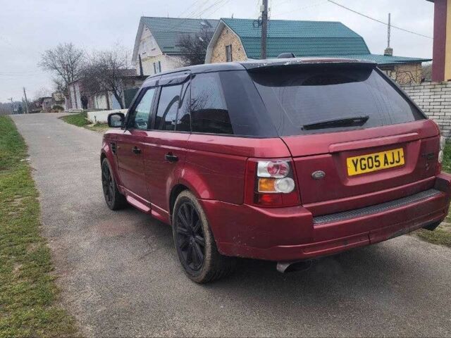 Красный Ленд Ровер Рендж Ровер Спорт, объемом двигателя 2.7 л и пробегом 178 тыс. км за 4500 $, фото 7 на Automoto.ua