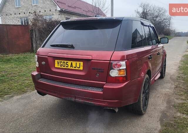 Червоний Ленд Ровер Range Rover Sport, об'ємом двигуна 2.7 л та пробігом 178 тис. км за 4500 $, фото 7 на Automoto.ua