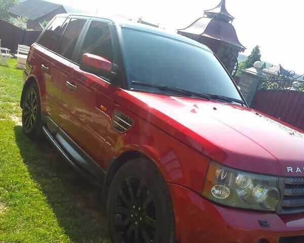 Червоний Ленд Ровер Range Rover Sport, об'ємом двигуна 4.2 л та пробігом 170 тис. км за 10000 $, фото 10 на Automoto.ua