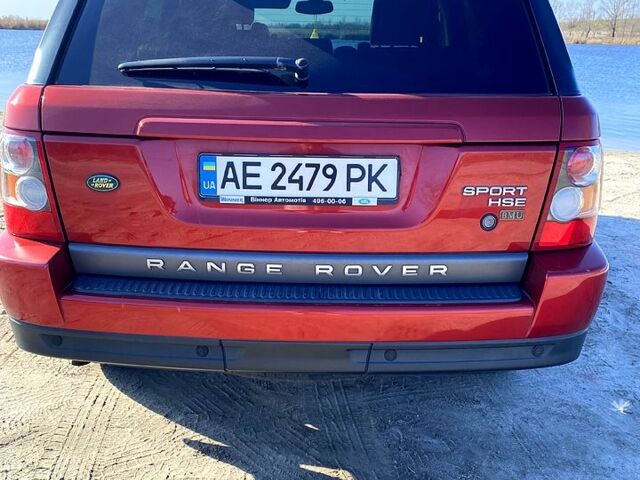 Червоний Ленд Ровер Range Rover Sport, об'ємом двигуна 2.7 л та пробігом 136 тис. км за 10500 $, фото 4 на Automoto.ua