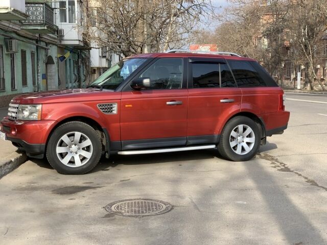 Червоний Ленд Ровер Range Rover Sport, об'ємом двигуна 0.42 л та пробігом 185 тис. км за 12500 $, фото 3 на Automoto.ua