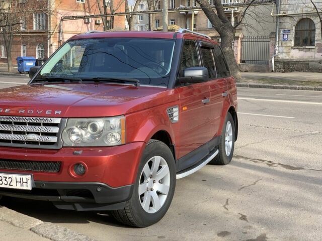 Червоний Ленд Ровер Range Rover Sport, об'ємом двигуна 0.42 л та пробігом 185 тис. км за 12500 $, фото 1 на Automoto.ua