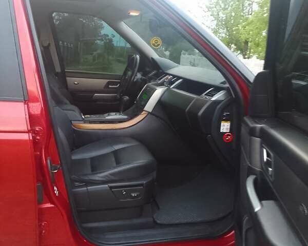 Червоний Ленд Ровер Range Rover Sport, об'ємом двигуна 4.2 л та пробігом 170 тис. км за 10000 $, фото 4 на Automoto.ua
