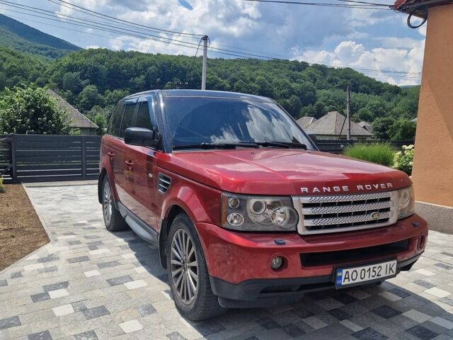 Червоний Ленд Ровер Range Rover Sport, об'ємом двигуна 2.72 л та пробігом 300 тис. км за 9500 $, фото 1 на Automoto.ua