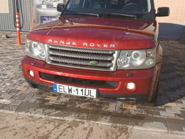Червоний Ленд Ровер Range Rover Sport, об'ємом двигуна 2.7 л та пробігом 480 тис. км за 7200 $, фото 1 на Automoto.ua