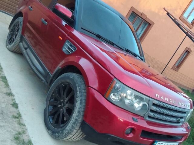 Червоний Ленд Ровер Range Rover Sport, об'ємом двигуна 4.2 л та пробігом 177 тис. км за 6966 $, фото 5 на Automoto.ua