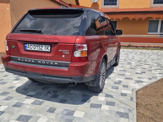 Червоний Ленд Ровер Range Rover Sport, об'ємом двигуна 2.72 л та пробігом 300 тис. км за 9500 $, фото 5 на Automoto.ua