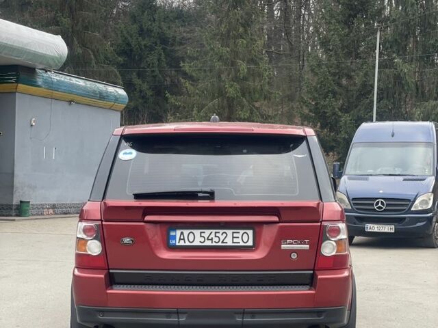 Красный Ленд Ровер Рендж Ровер Спорт, объемом двигателя 4.2 л и пробегом 1 тыс. км за 7000 $, фото 3 на Automoto.ua