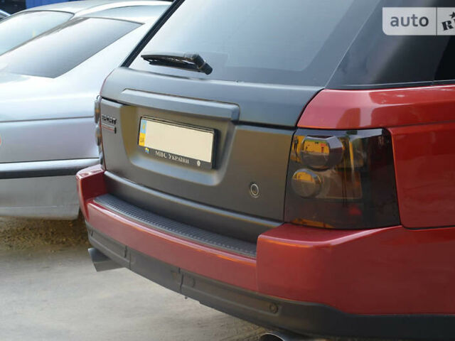 Червоний Ленд Ровер Range Rover Sport, об'ємом двигуна 4.2 л та пробігом 140 тис. км за 15200 $, фото 12 на Automoto.ua