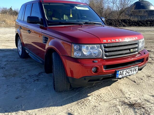 Червоний Ленд Ровер Range Rover Sport, об'ємом двигуна 2.7 л та пробігом 136 тис. км за 10500 $, фото 1 на Automoto.ua