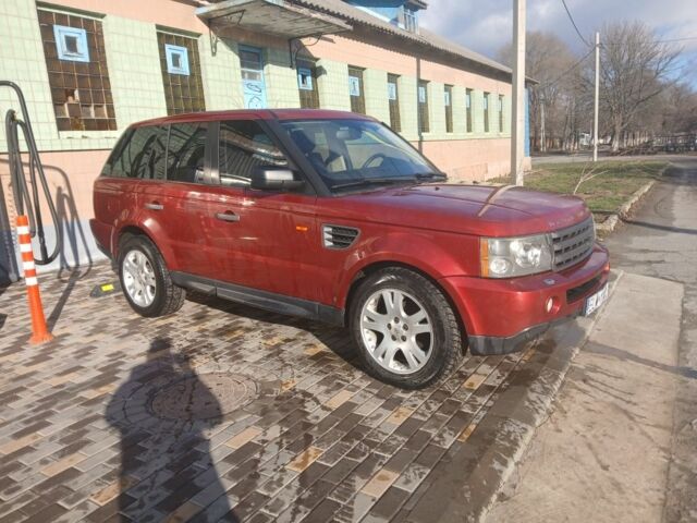 Червоний Ленд Ровер Range Rover Sport, об'ємом двигуна 2.7 л та пробігом 480 тис. км за 7200 $, фото 3 на Automoto.ua