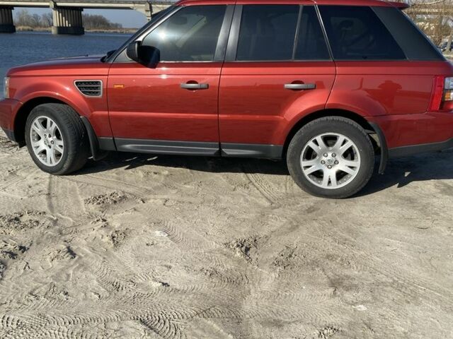 Червоний Ленд Ровер Range Rover Sport, об'ємом двигуна 2.7 л та пробігом 136 тис. км за 10500 $, фото 2 на Automoto.ua