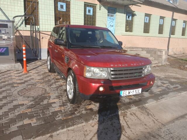 Червоний Ленд Ровер Range Rover Sport, об'ємом двигуна 2.7 л та пробігом 480 тис. км за 7200 $, фото 2 на Automoto.ua