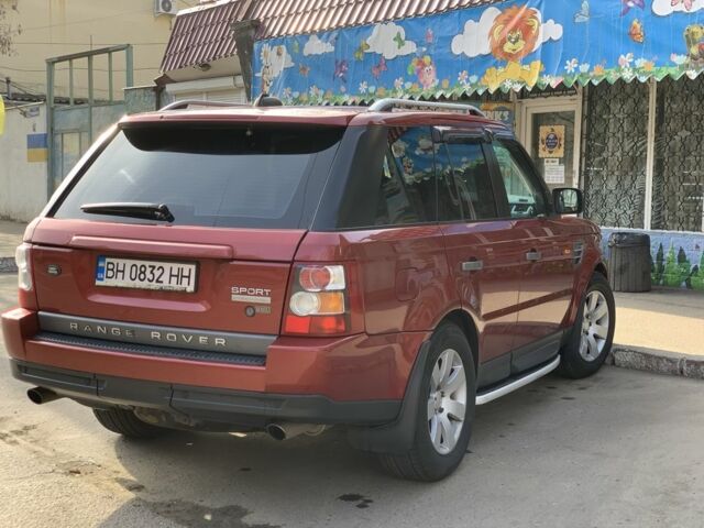 Червоний Ленд Ровер Range Rover Sport, об'ємом двигуна 0.42 л та пробігом 185 тис. км за 12500 $, фото 6 на Automoto.ua