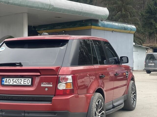 Красный Ленд Ровер Рендж Ровер Спорт, объемом двигателя 4.2 л и пробегом 1 тыс. км за 7000 $, фото 4 на Automoto.ua