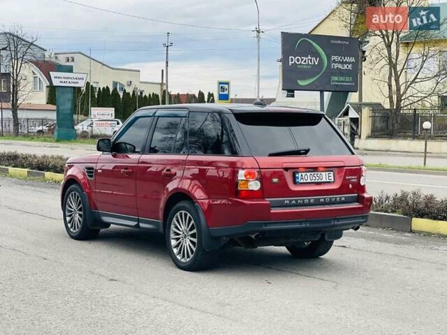 Червоний Ленд Ровер Range Rover Sport, об'ємом двигуна 2.72 л та пробігом 279 тис. км за 9500 $, фото 1 на Automoto.ua