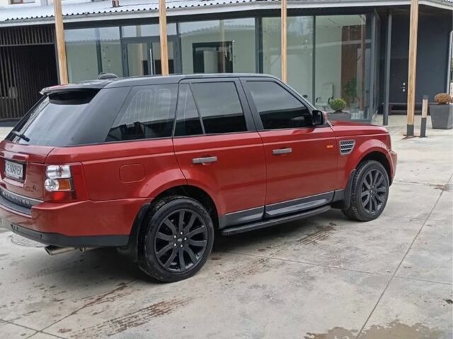 Червоний Ленд Ровер Range Rover Sport, об'ємом двигуна 4.2 л та пробігом 177 тис. км за 8711 $, фото 7 на Automoto.ua