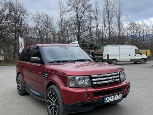 Красный Ленд Ровер Рендж Ровер Спорт, объемом двигателя 4.2 л и пробегом 1 тыс. км за 7000 $, фото 1 на Automoto.ua