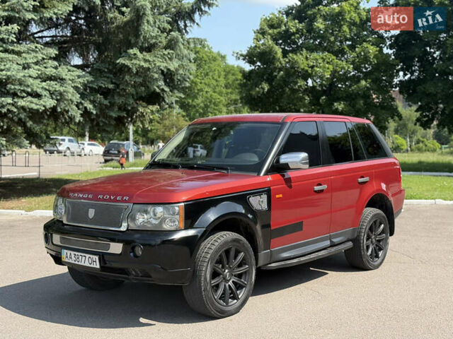 Червоний Ленд Ровер Range Rover Sport, об'ємом двигуна 4.19 л та пробігом 245 тис. км за 6900 $, фото 5 на Automoto.ua