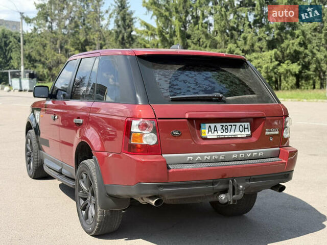 Червоний Ленд Ровер Range Rover Sport, об'ємом двигуна 4.19 л та пробігом 245 тис. км за 6900 $, фото 38 на Automoto.ua