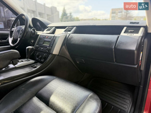 Червоний Ленд Ровер Range Rover Sport, об'ємом двигуна 4.19 л та пробігом 245 тис. км за 6900 $, фото 77 на Automoto.ua