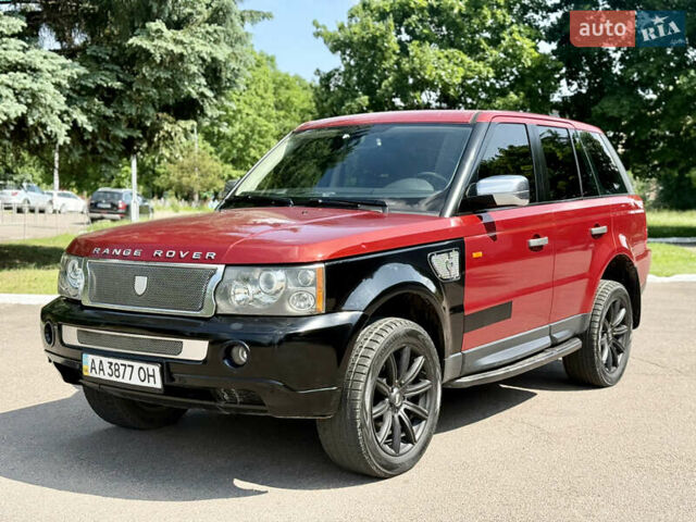 Червоний Ленд Ровер Range Rover Sport, об'ємом двигуна 4.19 л та пробігом 245 тис. км за 6900 $, фото 20 на Automoto.ua