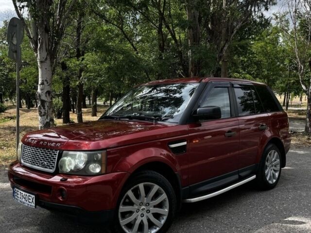 Червоний Ленд Ровер Range Rover Sport, об'ємом двигуна 4.2 л та пробігом 228 тис. км за 9500 $, фото 9 на Automoto.ua