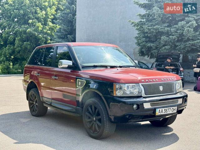 Червоний Ленд Ровер Range Rover Sport, об'ємом двигуна 4.19 л та пробігом 245 тис. км за 6900 $, фото 29 на Automoto.ua