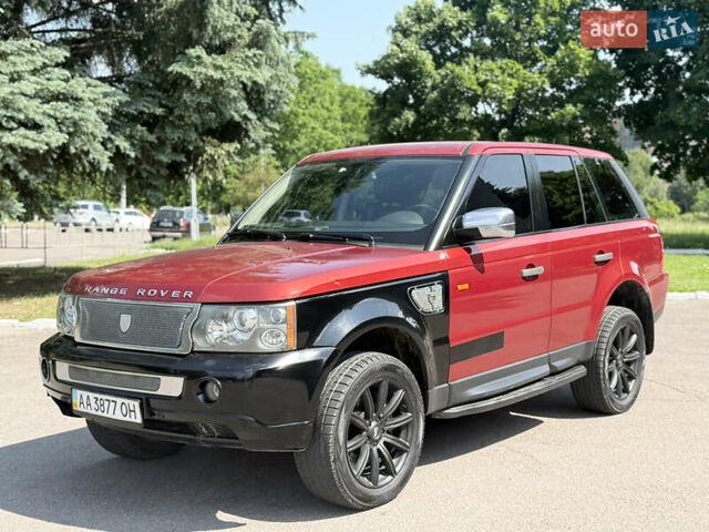 Червоний Ленд Ровер Range Rover Sport, об'ємом двигуна 4.19 л та пробігом 245 тис. км за 6900 $, фото 3 на Automoto.ua