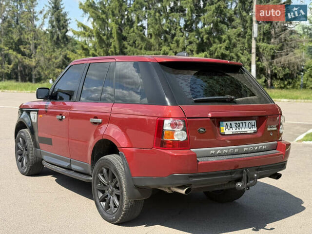 Червоний Ленд Ровер Range Rover Sport, об'ємом двигуна 4.19 л та пробігом 245 тис. км за 6900 $, фото 37 на Automoto.ua