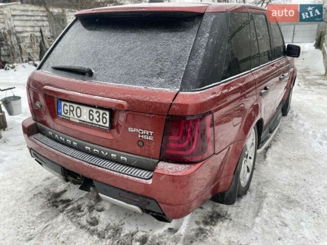 Червоний Ленд Ровер Range Rover Sport, об'ємом двигуна 4.4 л та пробігом 300 тис. км за 3750 $, фото 13 на Automoto.ua