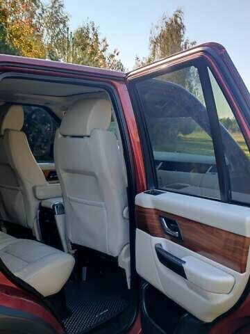 Красный Ленд Ровер Рендж Ровер Спорт, объемом двигателя 4.2 л и пробегом 220 тыс. км за 9500 $, фото 6 на Automoto.ua