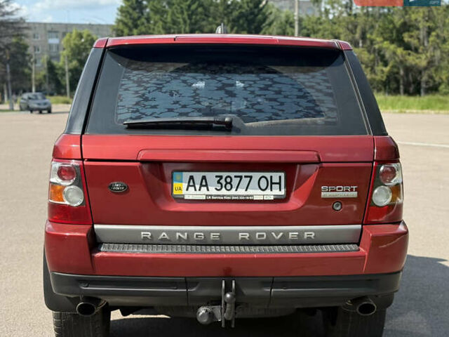 Червоний Ленд Ровер Range Rover Sport, об'ємом двигуна 4.19 л та пробігом 245 тис. км за 6900 $, фото 39 на Automoto.ua