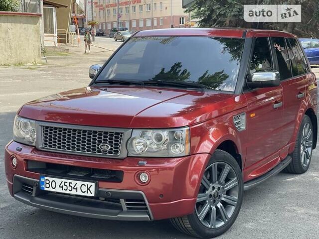 Червоний Ленд Ровер Range Rover Sport, об'ємом двигуна 4.2 л та пробігом 186 тис. км за 12900 $, фото 26 на Automoto.ua