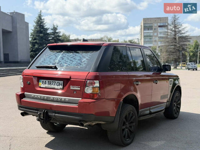 Червоний Ленд Ровер Range Rover Sport, об'ємом двигуна 4.19 л та пробігом 245 тис. км за 6900 $, фото 32 на Automoto.ua