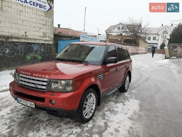 Красный Ленд Ровер Рендж Ровер Спорт, объемом двигателя 4.2 л и пробегом 175 тыс. км за 12200 $, фото 11 на Automoto.ua