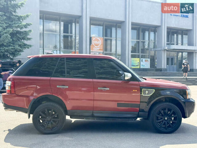 Червоний Ленд Ровер Range Rover Sport, об'ємом двигуна 4.19 л та пробігом 245 тис. км за 6900 $, фото 26 на Automoto.ua