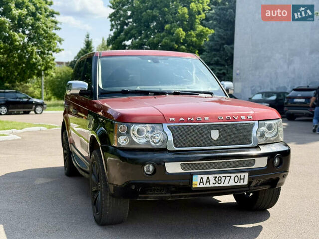 Червоний Ленд Ровер Range Rover Sport, об'ємом двигуна 4.19 л та пробігом 245 тис. км за 6900 $, фото 21 на Automoto.ua