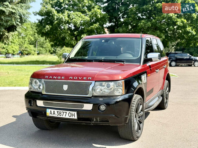 Червоний Ленд Ровер Range Rover Sport, об'ємом двигуна 4.19 л та пробігом 245 тис. км за 6900 $, фото 10 на Automoto.ua